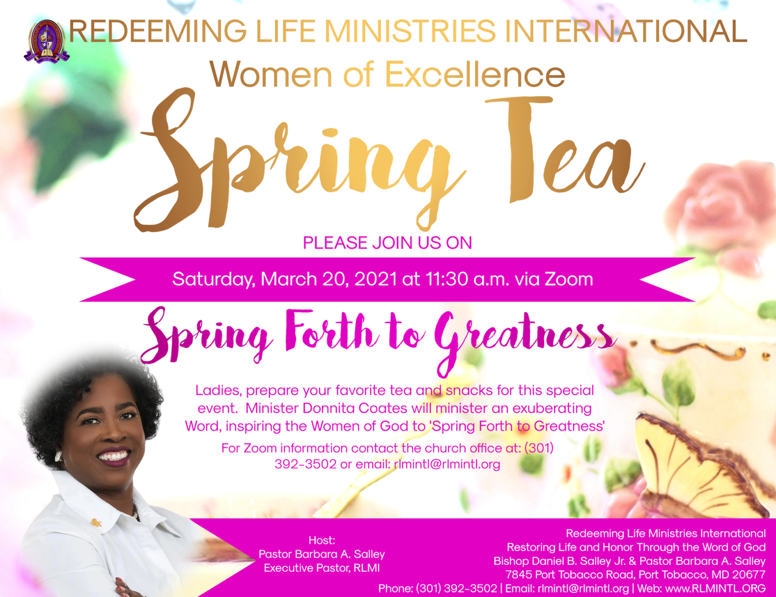 Spring Tea – Redeeming Life Ministries International