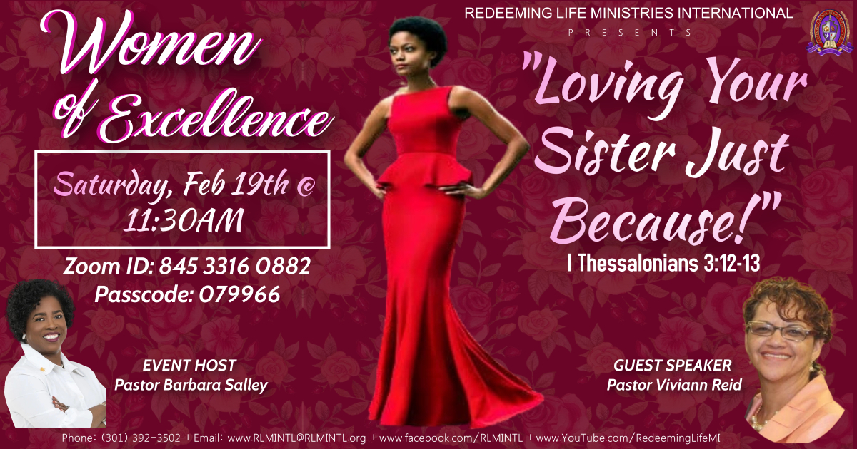 Loving Your Sister Just Because - Women of Excellence Fellowship