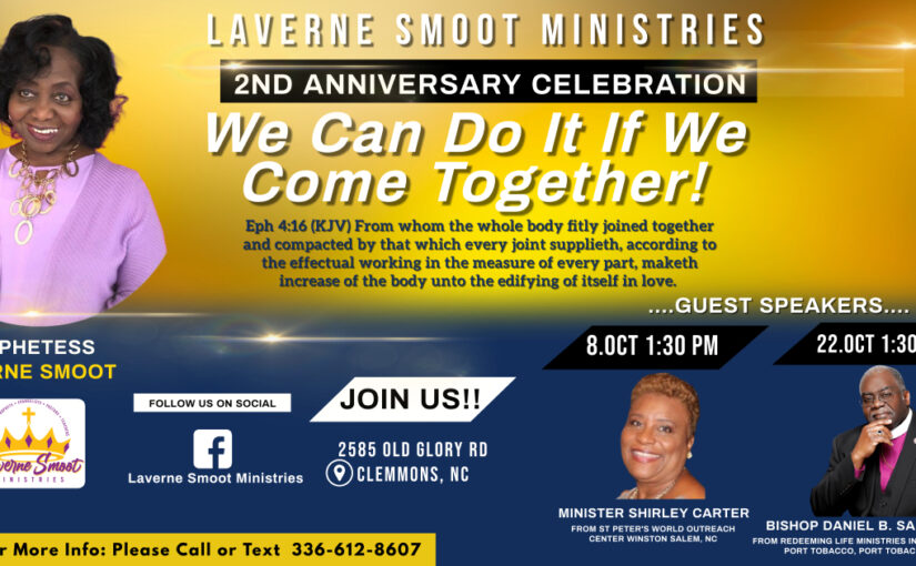 Laverne Smoot Ministries 2nd Anniversary Celebration