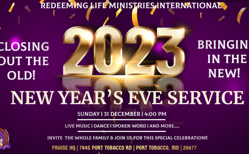 New Year’s Eve Service 2023