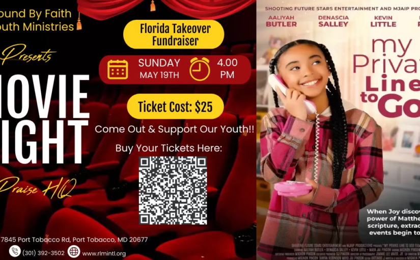 Family Movie Night Fundraiser! “My Private Line To God”